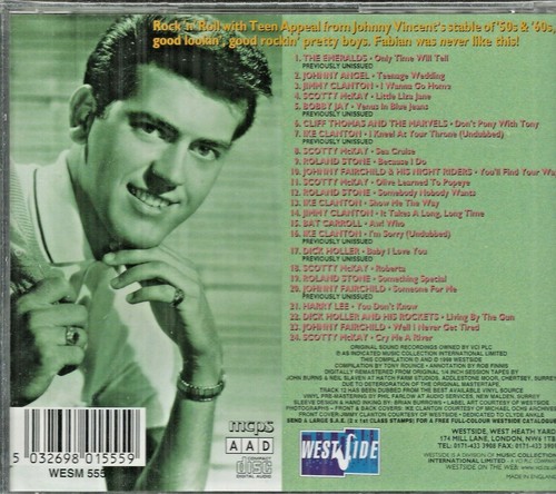 NOT JUST A PRETTY FACE AND A POMPADOUR-CD-Southern Teenbeat On Ace - Brand New - Picture 2 of 2