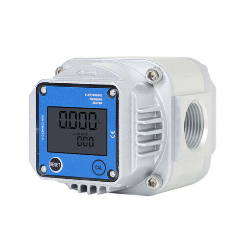 DN15-DN25 Digital LCD High-precision Gas Flow Meter Electronic Flowmeter Gauge - Picture 1 of 18