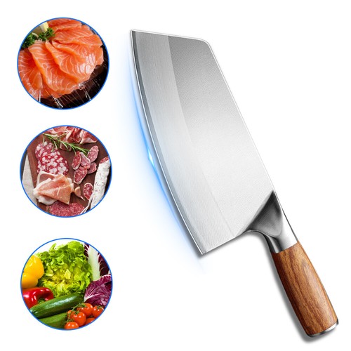 Edelstahl Küchenmesser Japanische Hackschnitzel Schneiden Schneiden Küchenmesser - Bild 12 von 12