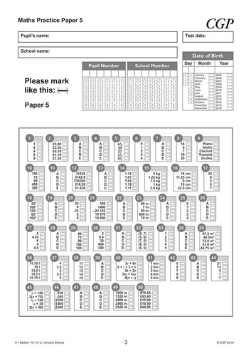 11 Plus Bundle (for GL) Practice Papers | Ages 10-11 | with Answers - CGP NEW - Picture 6 of 12