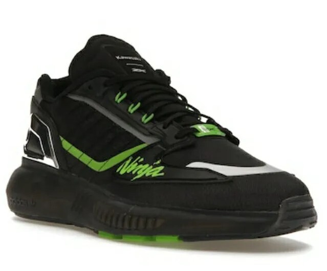 MOTO｜adidas ブラック Size 14 - adidas ZX 5000 Boost x Kawasaki Ninja Black 2022