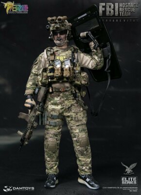 Perfect Damtoys 1/6 78042 Fbi Hrt Agent( Hostage Rescue Team ) Action Figure