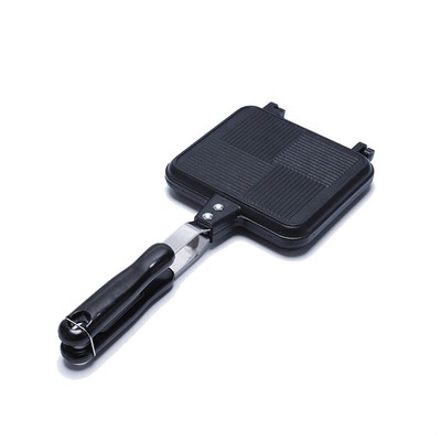 Faltbare Grill Bratpfanne für Brot Toast Frühstück Maschine Pfannkuchen M1C72791