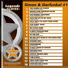 SIMON & GARFUNKEL #1 LEGENDS SERIES VOL-58 KARAOKE CD+G NEW IN PLASTIC w/PRINT 