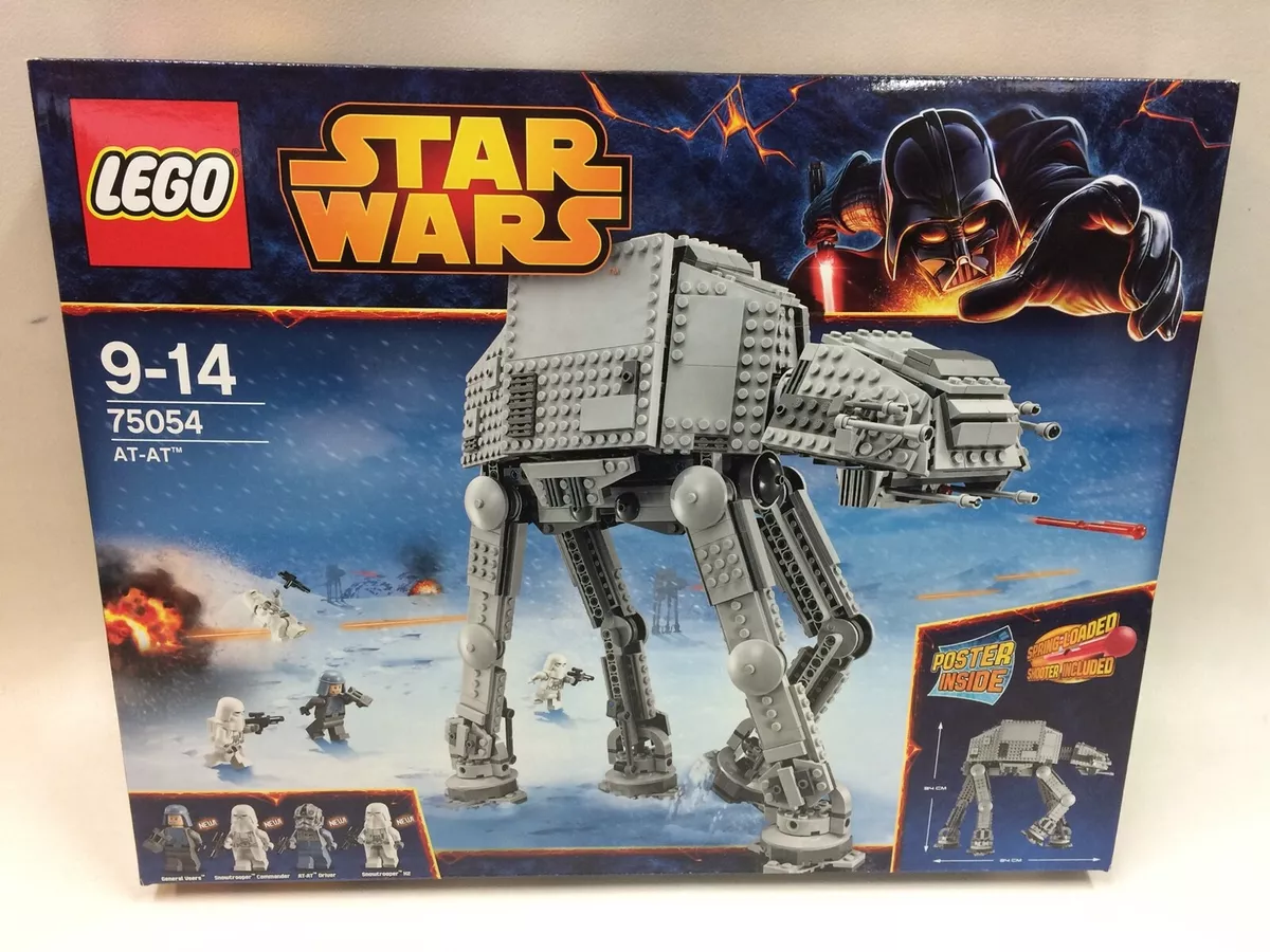 LEGO 75054 AT AT Star Wars Brand New Sealed Box Rare First Edition Box