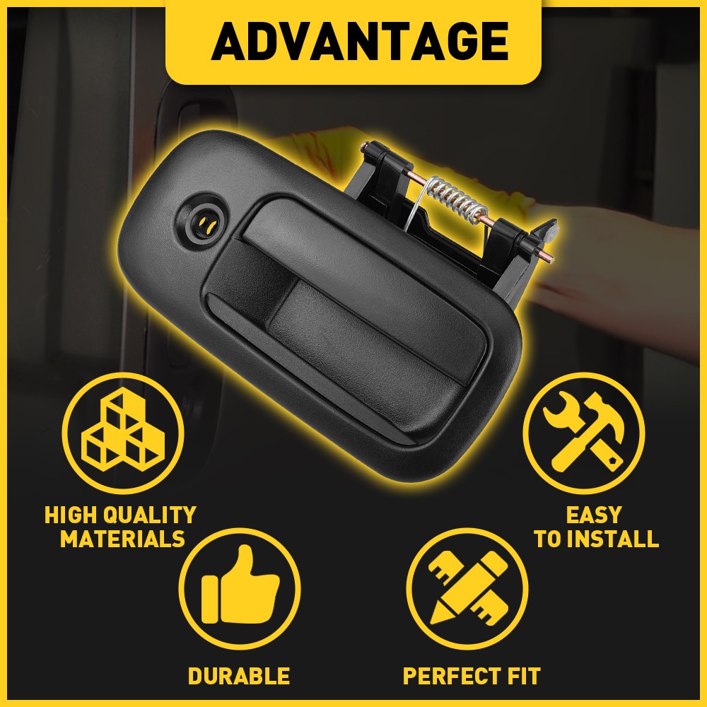 Door Handle Outside Sliding Passenger Side Right RH for 96-09 Express Savana Van thumbnail 8