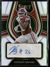 2022 Panini Select Draft Picks Rookie Signatures RS-KBR Kennedy Brooks Autograph