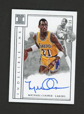 2017-18 Panini Impeccable MICHAEL COOPER Los Angeles Lakers AUTO Insert /99