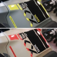3D Gelharz Aufkleber Paraserbatoio Motorrad Kompatibel Mit Benelli BKX 125 125S
