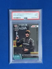 KIMI ANTONELLI 2025 TOPPS NOW FORMULA 1 F1 FIRST CAREER PODIUM #45 PSA 9 QTY