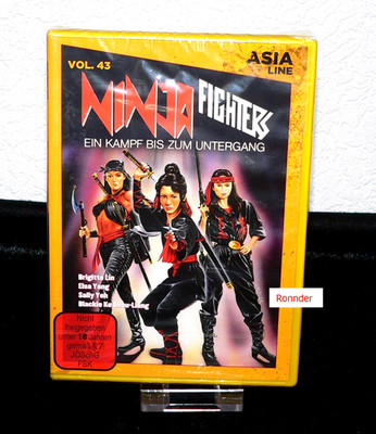 Ninja Fighters DVD - Asia Line Vol. 43 - Limited Edition - Neu & OVP