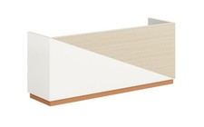 Biurowa lada recepcyjna funkcjonalna stylowa lada do każdego obszaru biurowego