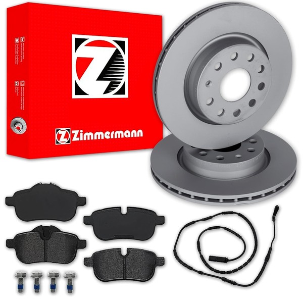 Zimmermann Bremsscheiben 300Mm + BelÄGe Hinten Passend FüR BMW Z4 E89 Roadster-image