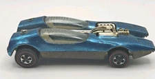 1968 Hot Wheels Redline Splittin' Image Aqua with White Interior, Mattel U.S.A.