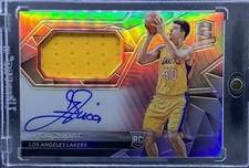 2016 Spectra Ivica Zubac Rookie Patch Autograph Auto /300 RPA RC LA SILVER HOLO