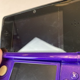 Nintendo 3DS Handheld Video Game Console Purple CTR-001 (USA) W Charger