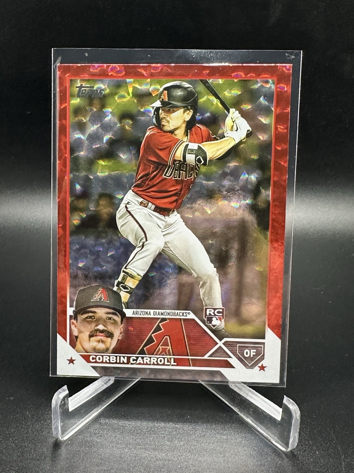 2023 Topps Series 2 - Corbin Carroll #401 Red Foil /199 (RC)