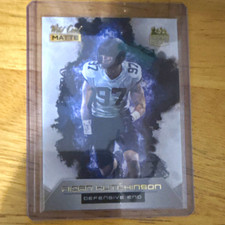 Wild Card MATTE 2022 Rookie Heat Aidan Hutchinson Detroit Lions Card #RH-2. rookie card picture