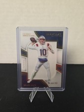 Drake Maye 2025 Panini Clearly Immaculate Jersey Patch #CIJ-DM MvP /99 Patriots