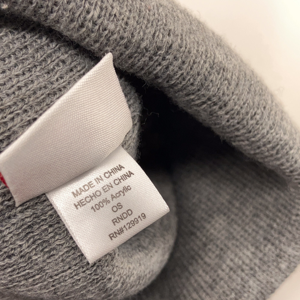 Levi's plain gray winter cuff hat - image 5