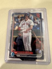 2024 Bowman Chrome Roman Anthony Boston Red Sox Prospects Card #BCP-22