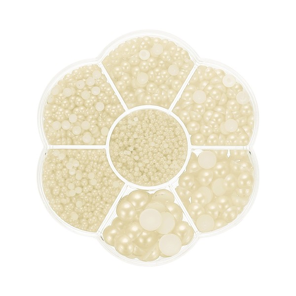 5645 Perlen FüR Bastelarbeiten 7 GrößEn Perlen Beige-image