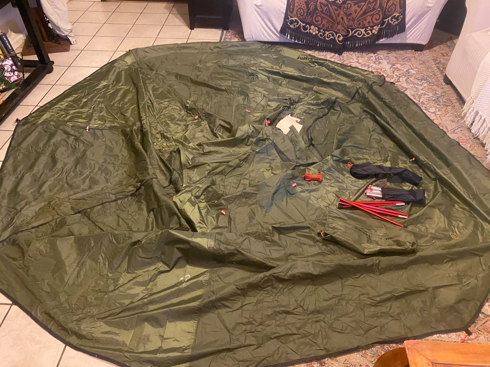 Mountain Cattle Ultralight Pyramid Tent with Chimney Hole Camping