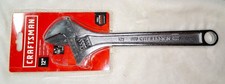 Craftsman 12 Inch All Steel Adjustable Wrench - Cmmt81624