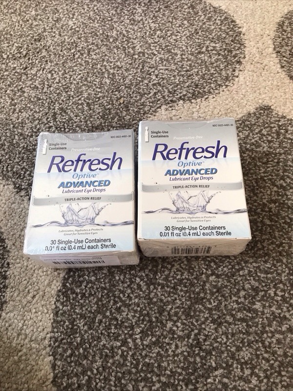 2PK Refresh Optive Advanced 30 single use exp 11/2026