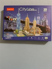 Cubic Fun City Line New York City 3D Puzzle NEW