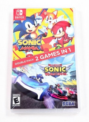 SONIC MANIA TEAM RACING DOUBLE PACK NEW SEALED 2020 Nintendo Switch