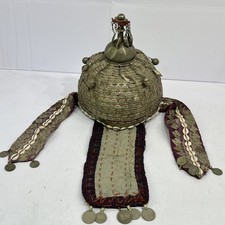 Vintage Afghani Turkoman Ceremonial Hat