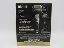 Braun Series 9 PRO Electric Shaver Wet Dry Auto Cleaning Dock 9660CCPS Black