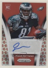 2014 Panini Prizm Rookie NFL Logo 9/15 Jordan Matthews #AR-JM Auto Shield 07qr