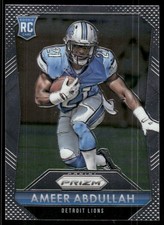 2015 Panini Prizm Ameer Abdullah Rookie #202 Detroit Lions