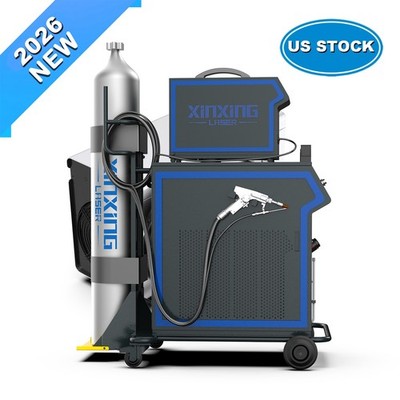 US STOCK 2000W Fiber Laser Welding Machine Cutter, Cleaner Rust Remover 4in1