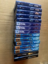 TDK SA90 Blank Cassette Tapes 90min High Bias Type II