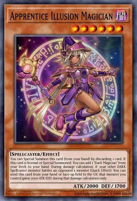 Yugioh RA04-DE023 - Lehrling Illusionsmagier - Secret Rare