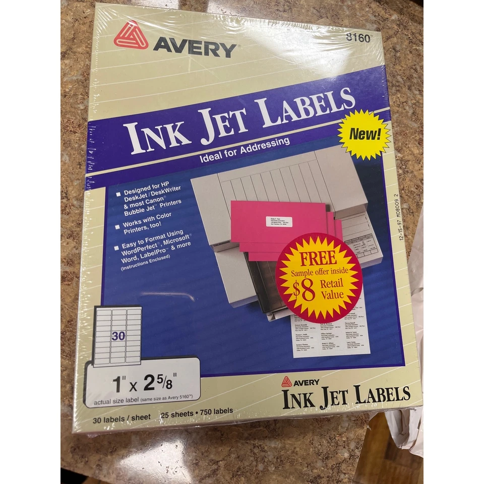 Ink Jet Labels New in package - Image 2 of 4