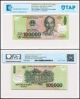 Vietnamese Currency 100000 Dong, Random Year, P-122, UNC, Polymer, Authenticated