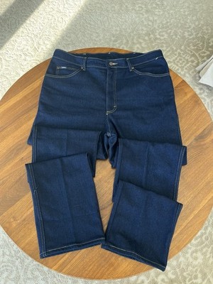 1980s vintage lee straight leg 40x34 indigo denim. Mint condition, see photos.