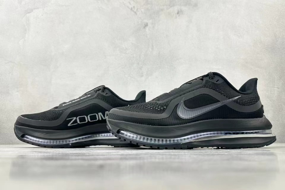 🔥🔥Brand New Nike Air Zoom Pegasus Premium Black Warrior Men's air cushion  shoe