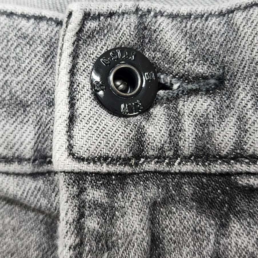 Pantalones de mezclilla G-STAR RAW para mujer 29/30 gris ARC 3D novio recortados entrepierna caída elásticos Foto 4 de 4