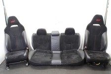 2010 Subaru Wrx Sti Hatch Black Seat Set Factory Oem Front And Rear 08-14 2010 Subaru Wrx Sti Hatch Black Seat Set Factory Oem Front And Rear 08-14