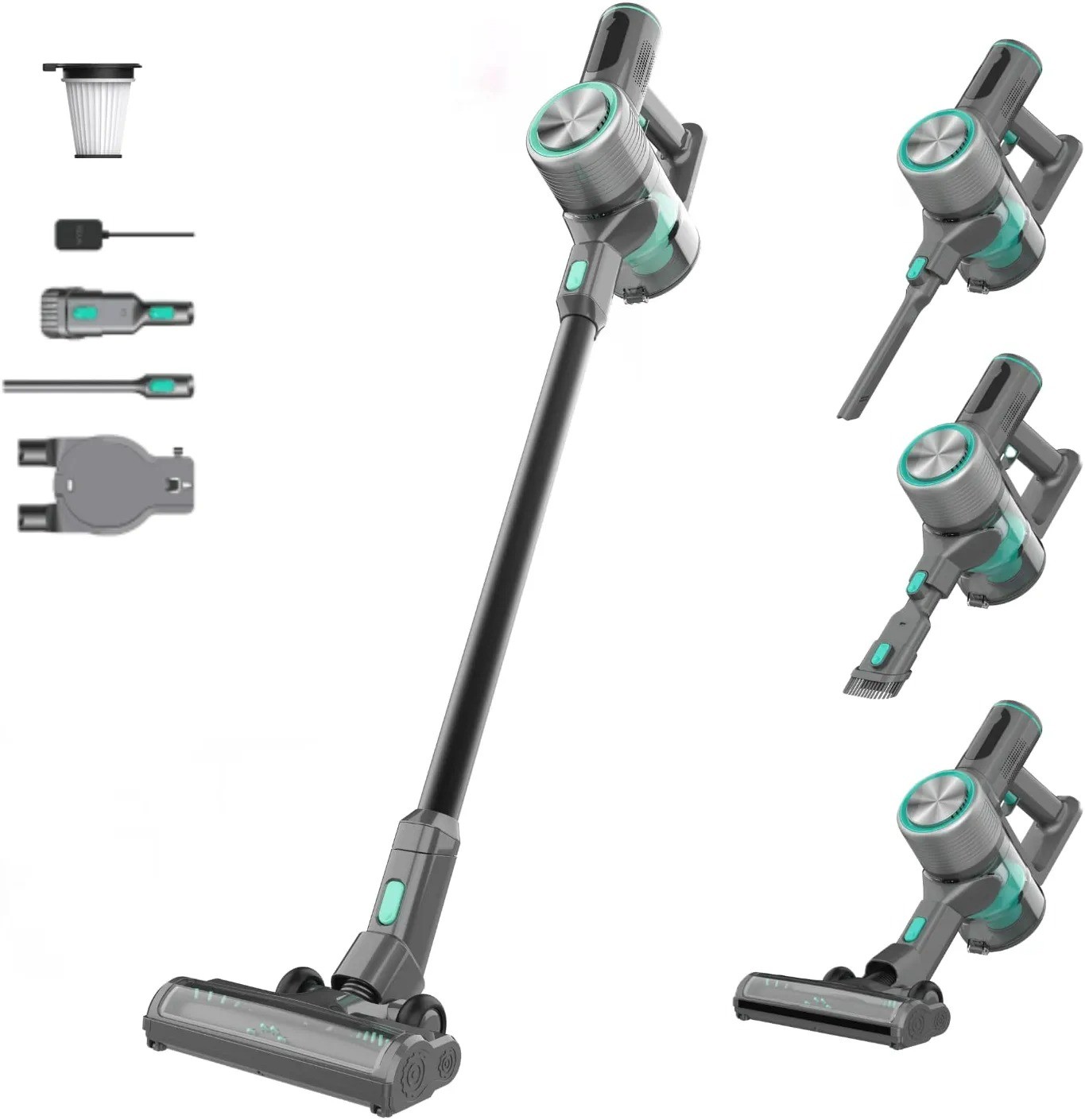 Wyze Wireless Cordless Stick Vacuum With 24Kpa Powerful Suction