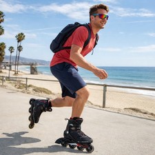 Rollerblade ZETRABLADE In Line Skates Black  Red Size 6