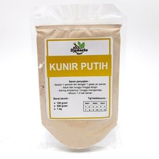 White Turmeric Powder 1kg Curcuma Zedoaria Natural Botanical
