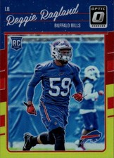 2016 Donruss Optic Reggie Ragland #135 Red and Yellow Buffalo Bills 32I
