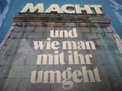 M. Korda , Macht und wie man mit ihr umgeht , deutsche Erstausgabe 1975 , R  54