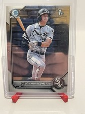 Colson Montgomery Chicago White Sox 2022 1st Bowman Chrome ROOKIE CARD RC